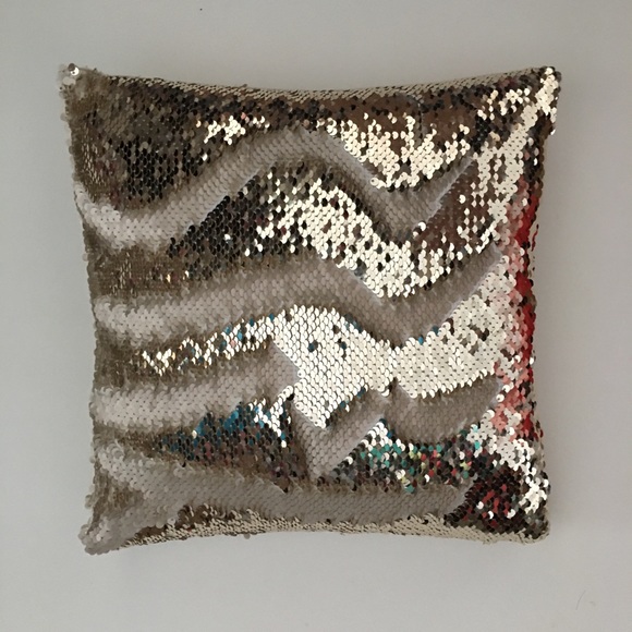 Sequined Throw Pillow - Picture 2 of 10